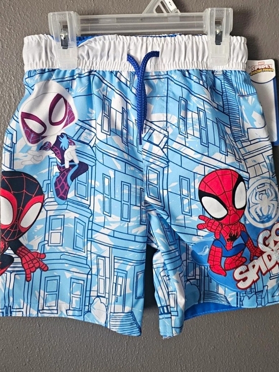 Other - Marvel Spider-Man Blue Kids Swim Shorts